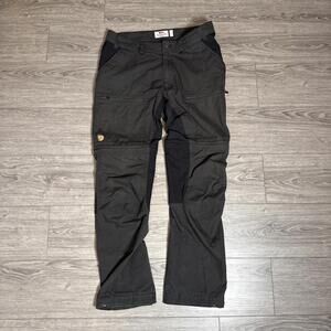 Fjallraven G-1000 Pants Mens 29x30 Gray Hiking Abisko Lite Trekking Zip Pockets